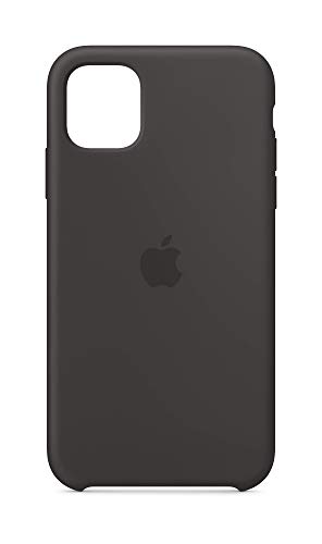 Apple Funda Silicone Case (para el iPhone 11) - Negro - 6.06 Pulgadas