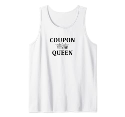 Cupón Queen Clipping Cupones (más colores) Camiseta sin Mangas