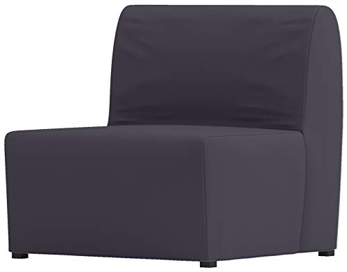 La densa algodón Lycksele silla cama sofá de repuesto es fabricada a medida para IKEA LYCKSELE solo sleeper o futon. Un Lycksele único Funda para asiento de repuesto