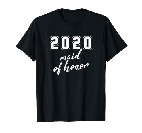 Fiesta nupcial de boda de despedida de soltera de dama de honor 2020 Camiseta