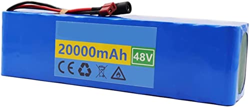 HUUG 48v Lithium Ion Battery 48v 20ah 1000w High Power Battery Lithium Ion Battery Pack Scooter Li-Ion 20000mah 18650 Ebike Electric Bicycle Battery BMS