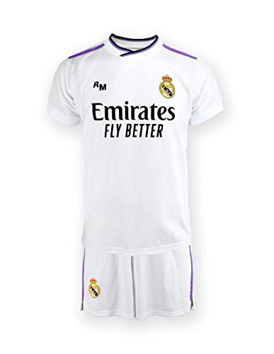 Champion's City Kit - Personalizable - Camiseta y Pantalón Infantil Primera Equipación - Real Madrid - Réplica Autorizada - Temporada 2022/2023… (6)
