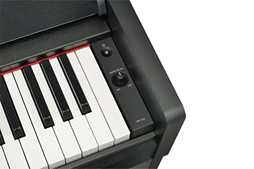 YAMAHA ARIUS YDP-S35 - Piano digital elegante para aficionados, para una experiencia similar a la de un piano acústico, adecuado para cualquier rincón de la casa, en negro