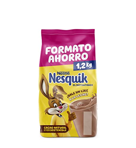 NESTLÉ NESQUIK Instantáneo Cacao Soluble 1,2kg Bolsa