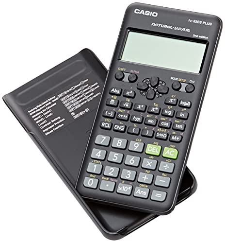 Casio FX-82ES PLUS-2 - Calculadora científica, 252 funciones, 11 x 77 x 162 mm negro