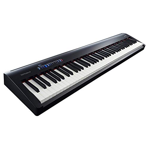 Piano de escenario Roland FP-30 — Completo piano portátil con potentes ventajas digitales para aprender y crear, 88 notas, negro