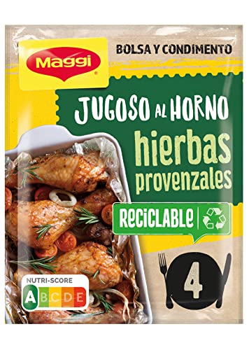 Maggi - Jugoso al Horno - Pollo a Las Hierbas Provenzales - 34 g - [pack de 9]